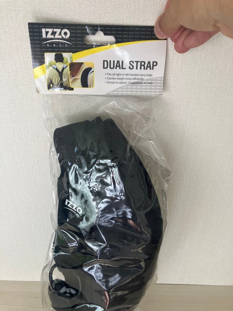 【新品　希少】IZZO デュアルストラップ ブラック M/Lサイズ
