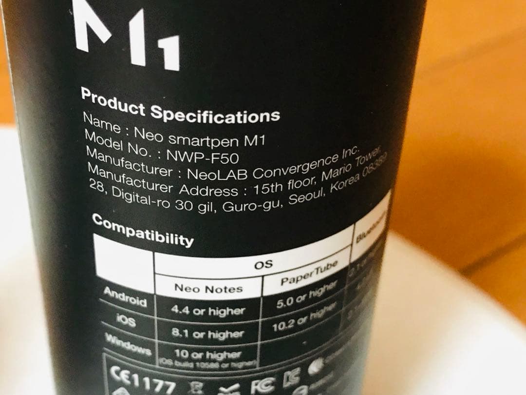 ネオスマートペン M1 NWP-F50 ブラック