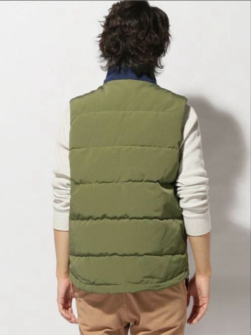 完売品 美品 ゴースローキャラバン ヘビーフラットクレイジー ダウンベスト XL