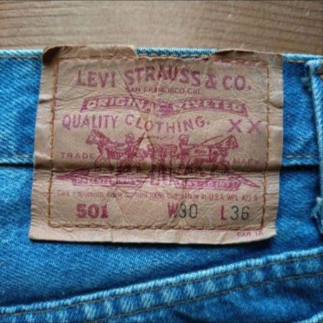 92年 Levis 501 USA製 バレンシア工場 美品 赤文字501ジーンズ