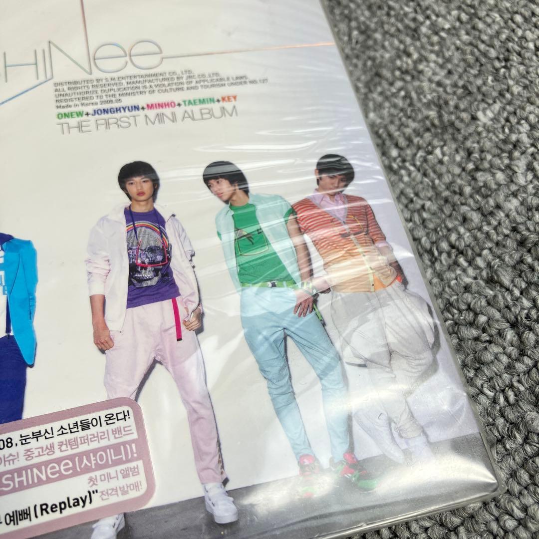 SHINee first mini album replay 韓国盤　CD