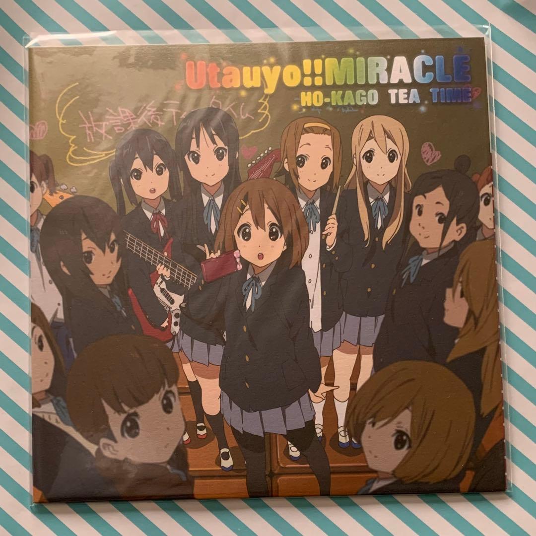 けいおん‼︎ レコード K-ON!! 7inch Vinyl Donuts Box