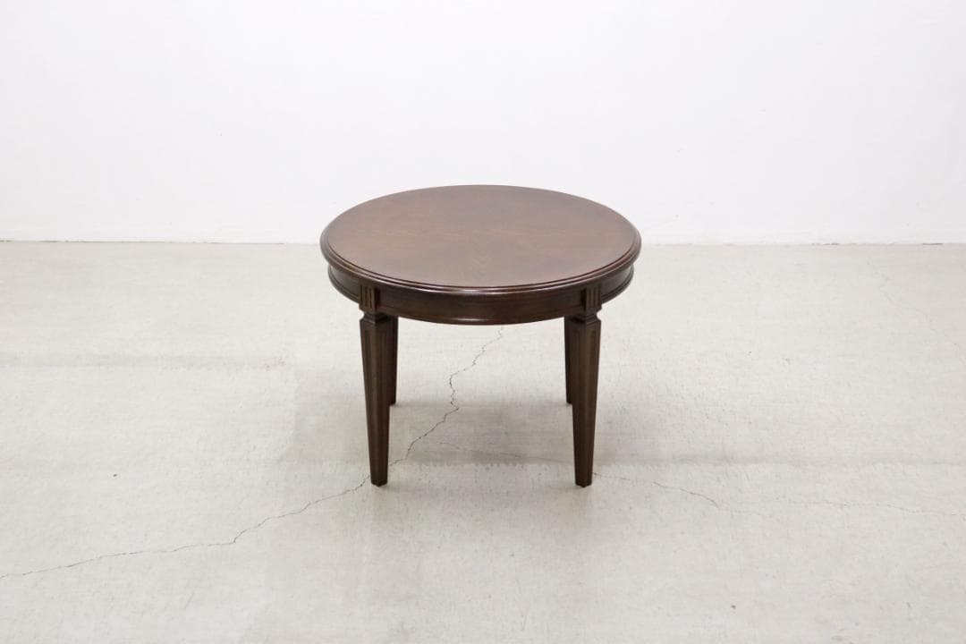 カリモク ドマーニ クイーンズライフ クラシカル ラウンド サイドテーブル