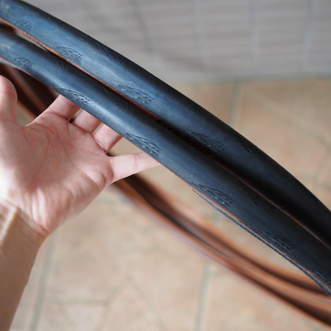 【洗浄済】コンチネンタル グランプリ5000 25c 前後タイヤセット