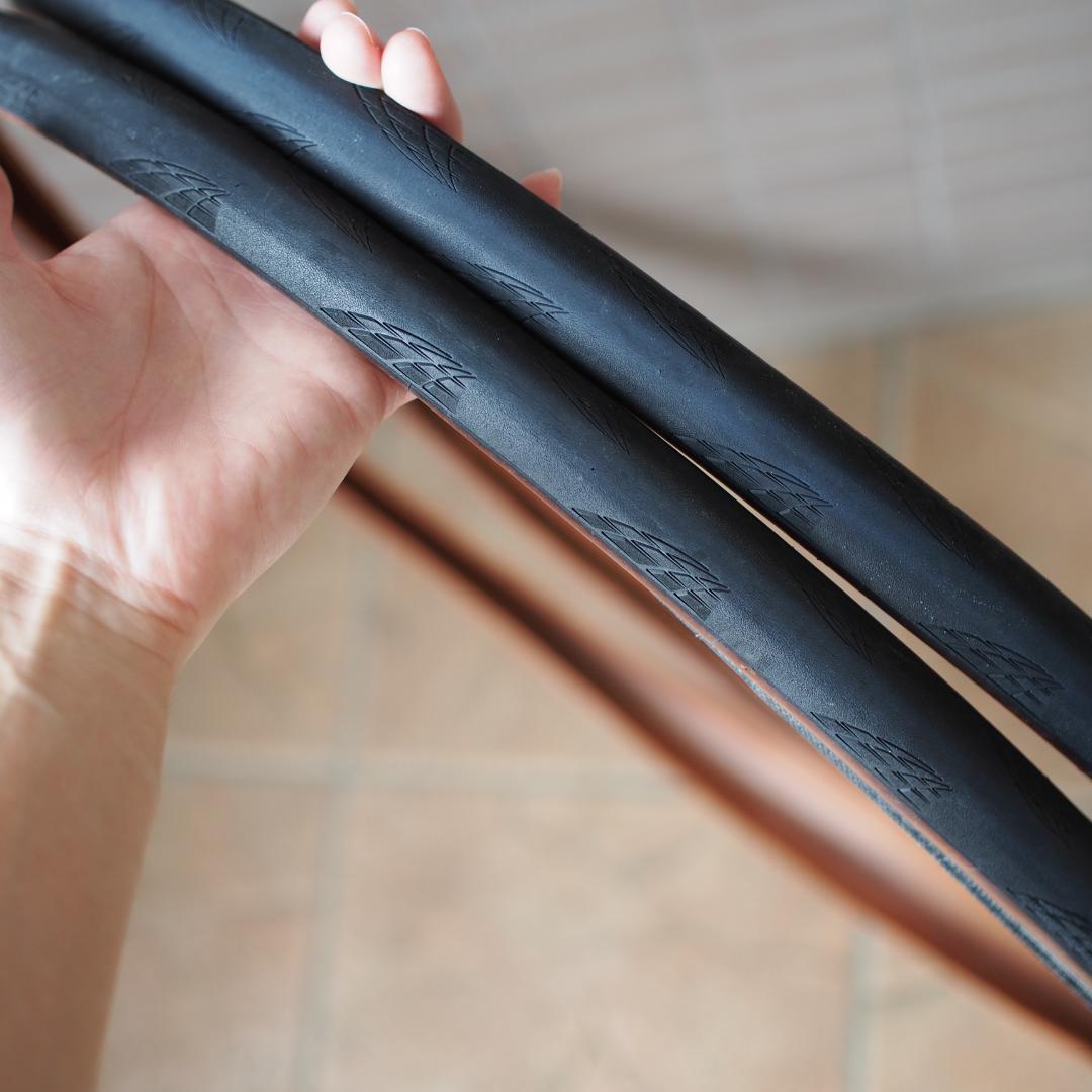 【洗浄済】コンチネンタル グランプリ5000 25c 前後タイヤセット