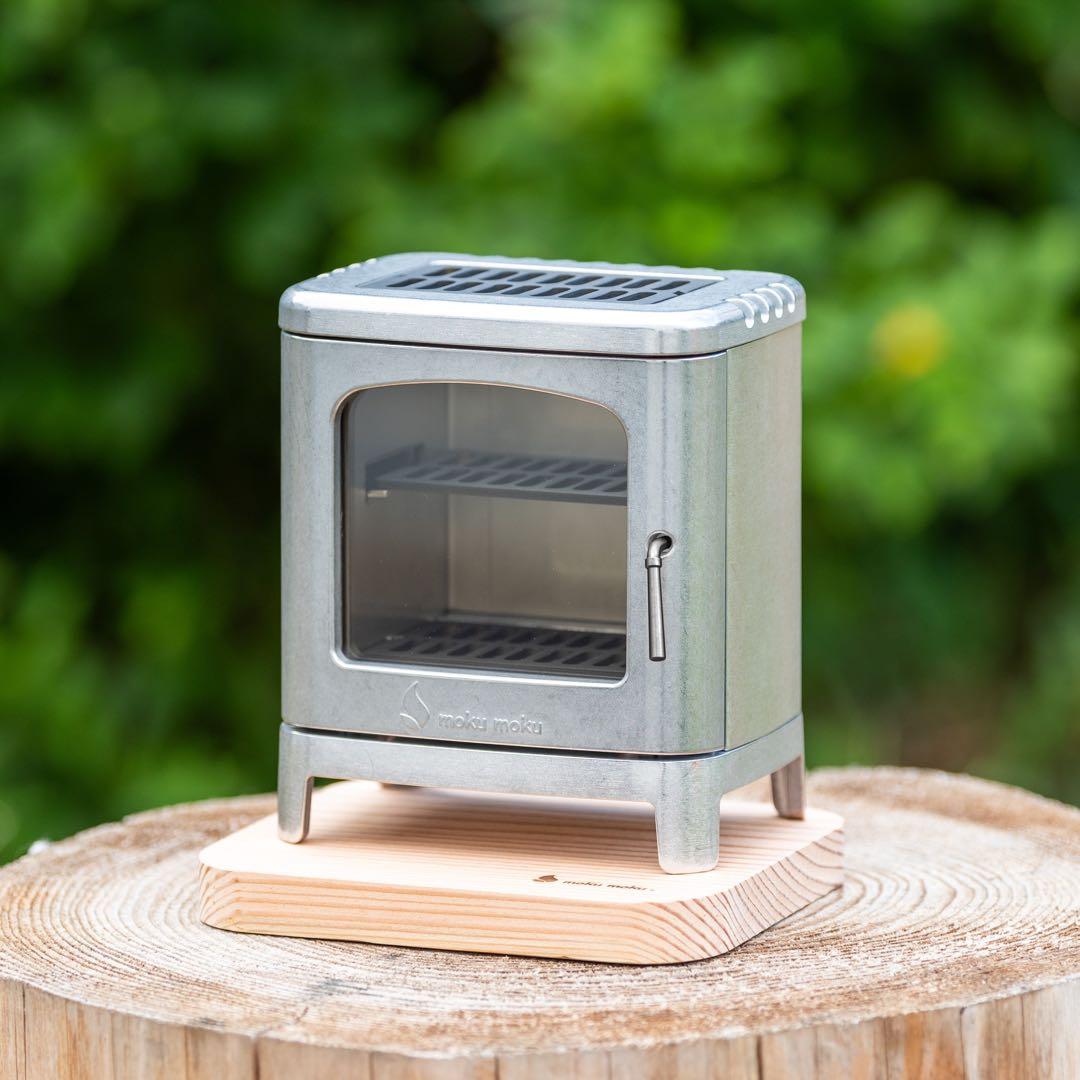 mokumoku ちいさなまきストーブコンロ 日本製 ミニ薪ストーブ 調理