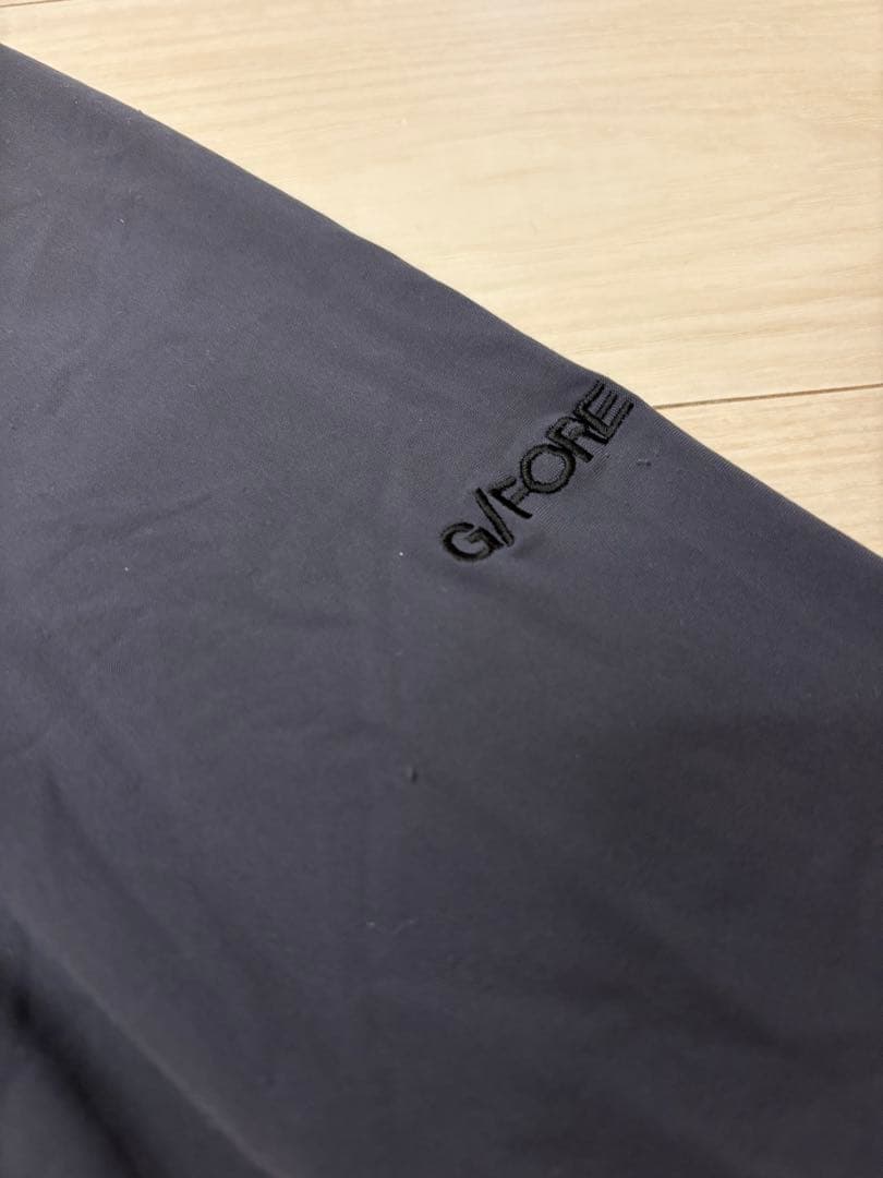 G/FORE メンズ ゴルフウェア 上下セット 長袖ポロシャツ グレー パンツ黒