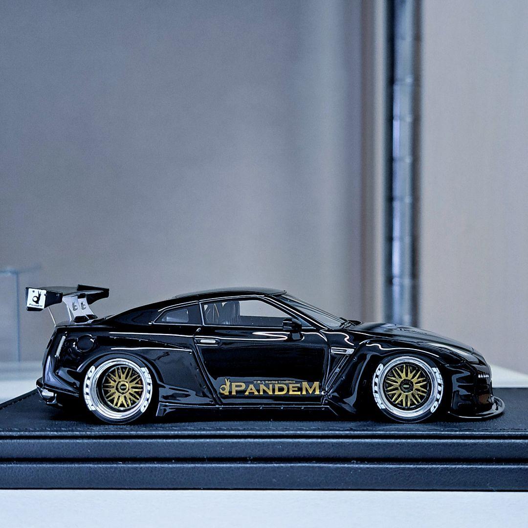 イグニッションモデル 1/43 PANDEM R35 GT-R ブラック