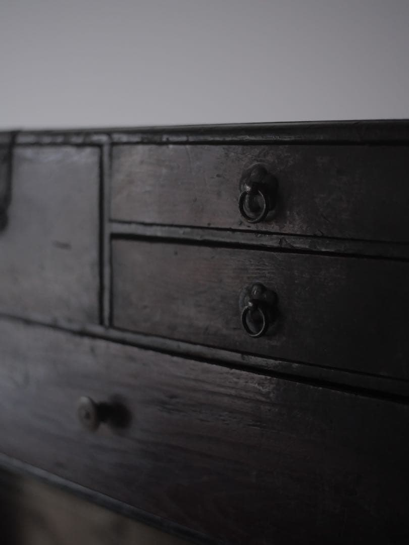 抽斗　引き出し　収納　民藝　展示台　台　古家具　古道具　アンティーク　昭和レトロ