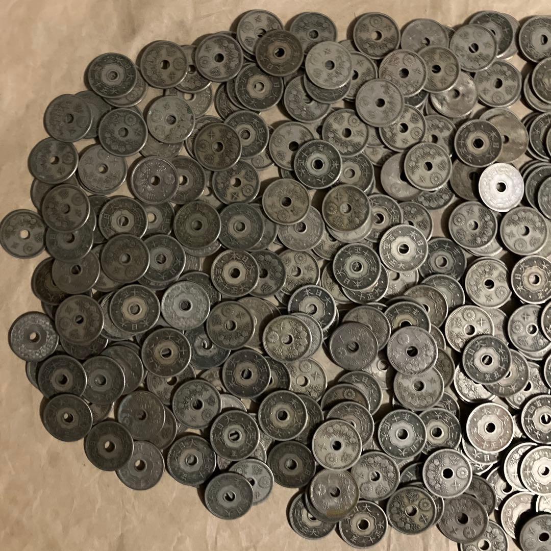 10銭白銅貨 400枚