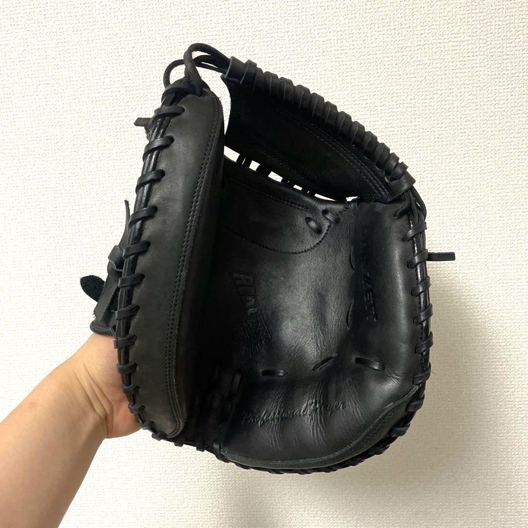 259 ZETT 極美品 即戦力 軟式 キャッチャーミット