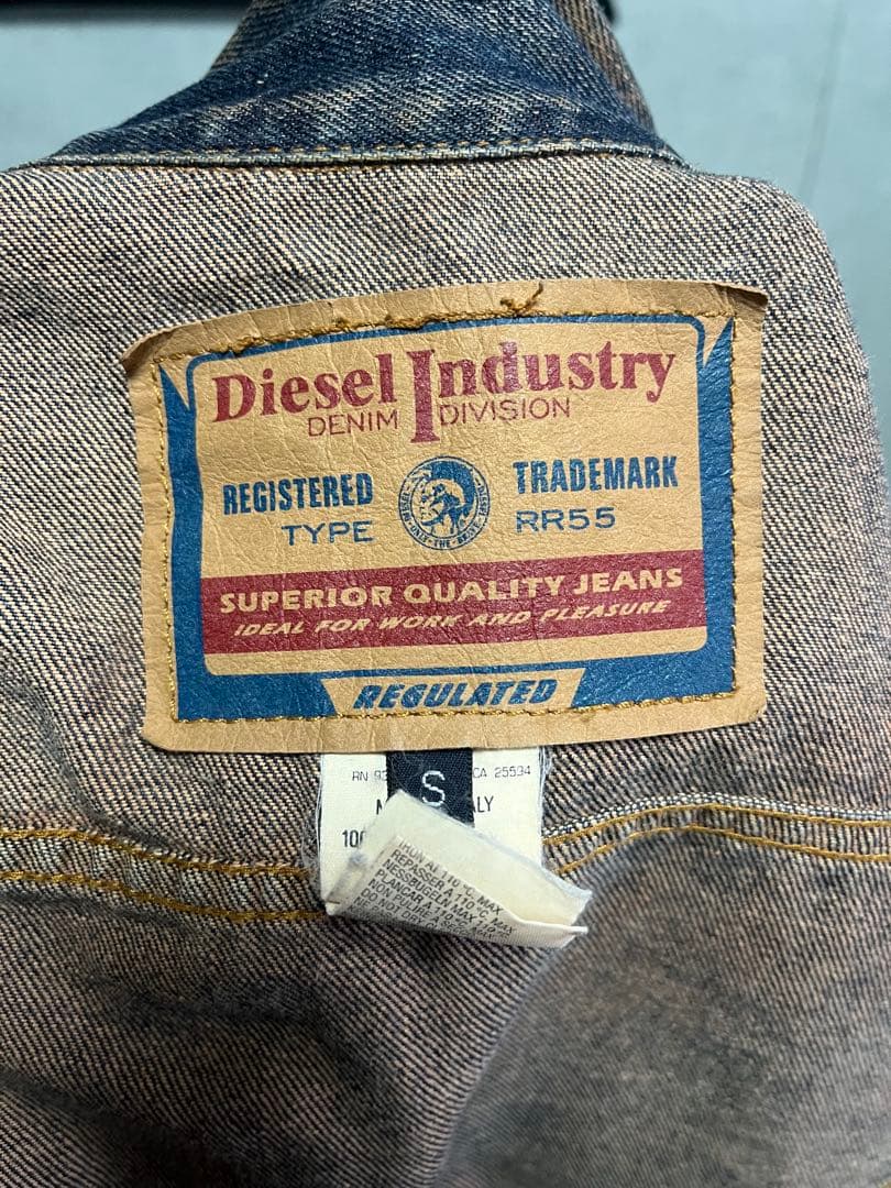 【希少】Diesel デニムジャケット Sサイズ