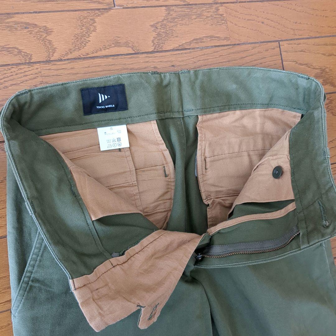 TokyoWheels サイクリングパンツ Sサイズ　ミリタリーグリーン