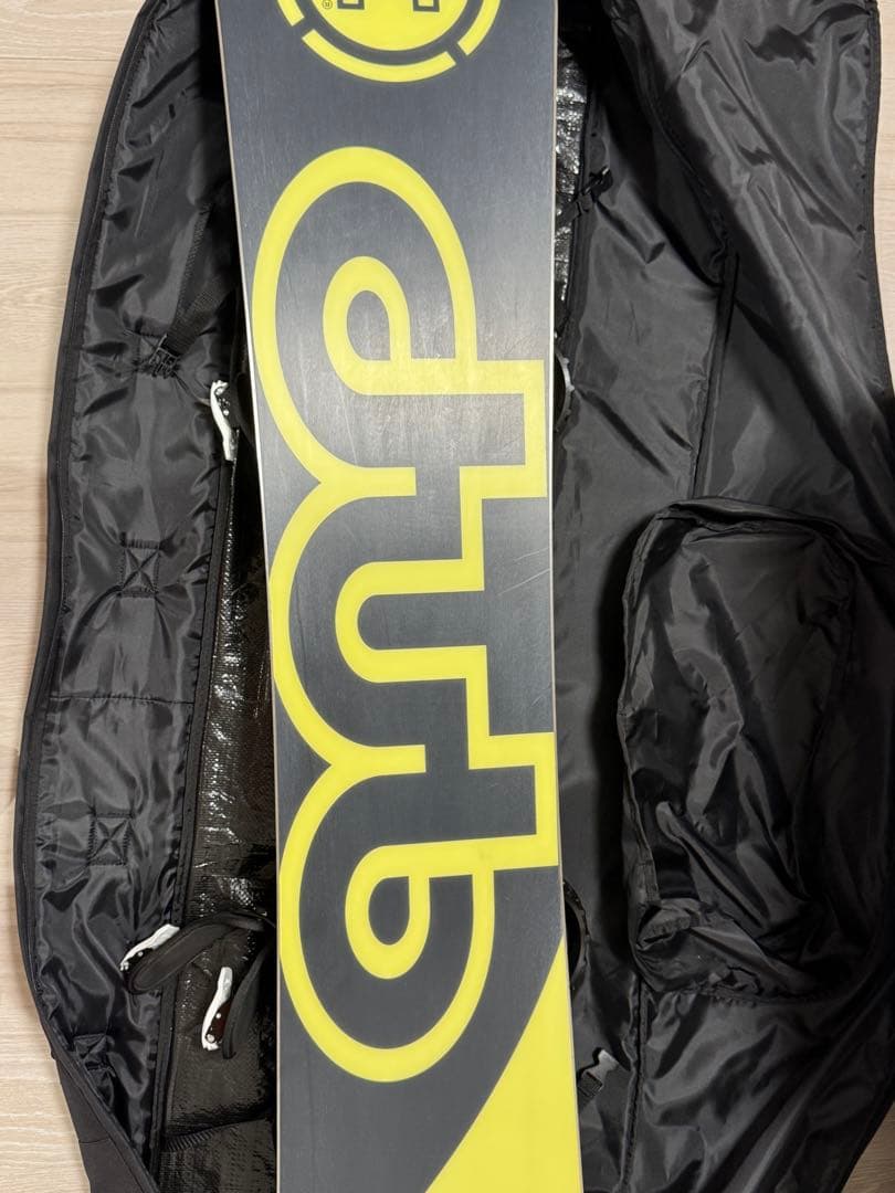 dub スノーボード150cm バインディング、ケース付き
