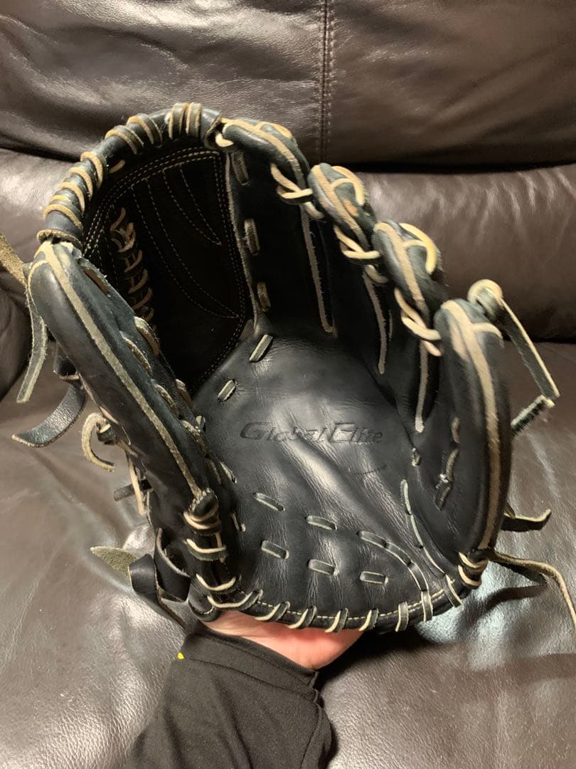 r*手様 Mizuno Global Elite 軟式グローブ 黒
