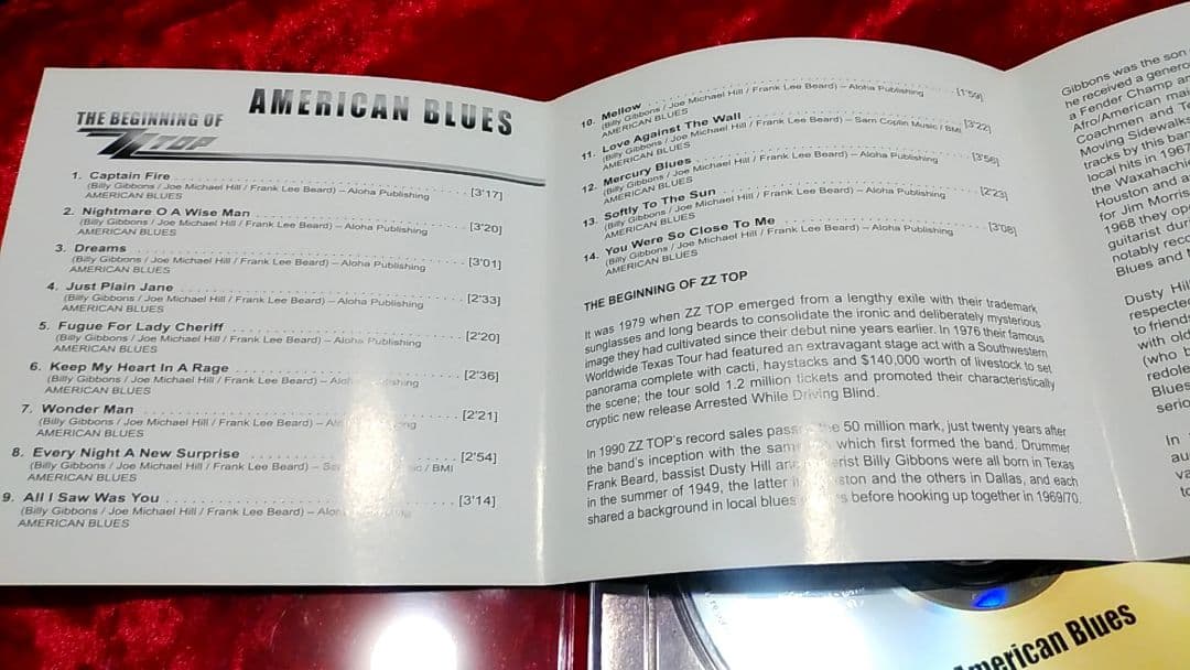 【2枚組CD】ZZ TOP/The Beginning of ZZ TOP