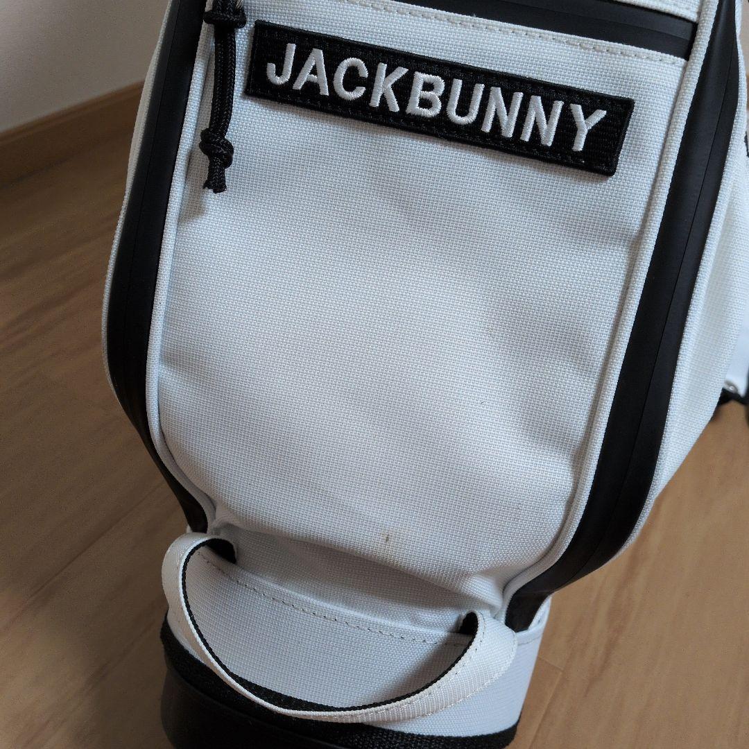 【値下げ】JACK BUNNY ホワイトキャディバッグ