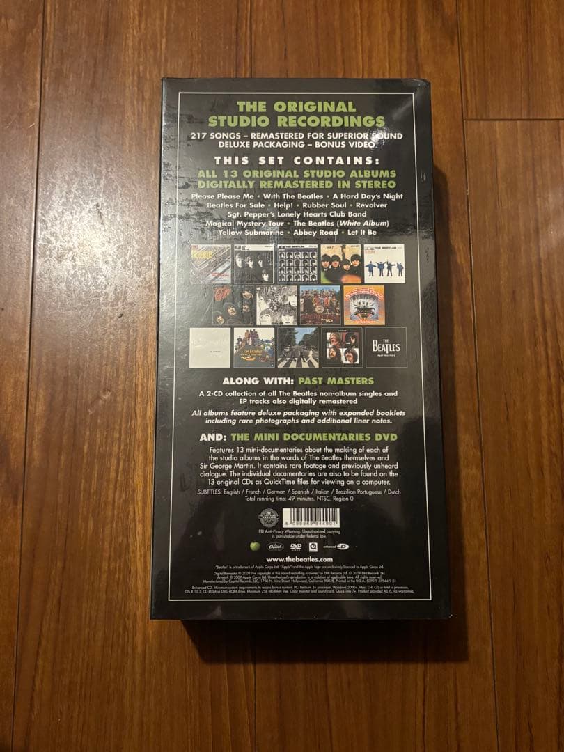 未開封品　THE BEATLES オリジナルスタジオアルバムボックスセット