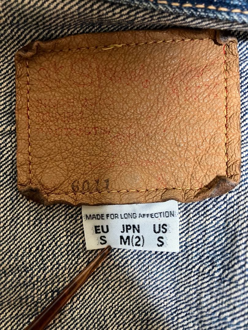 orslowデニムジャケット オアスロウ　1st Mサイズ