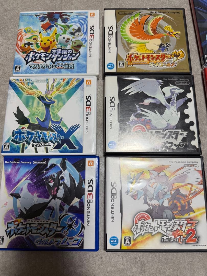 ポケモンソフトシリーズ DS 3DS switch計11本セット