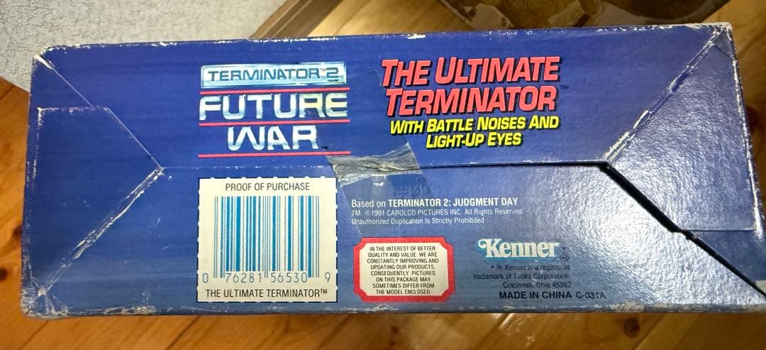 ケナー社製　当時物「ターミネーター2」 フィギュア　入手困難・箱絵柄違い