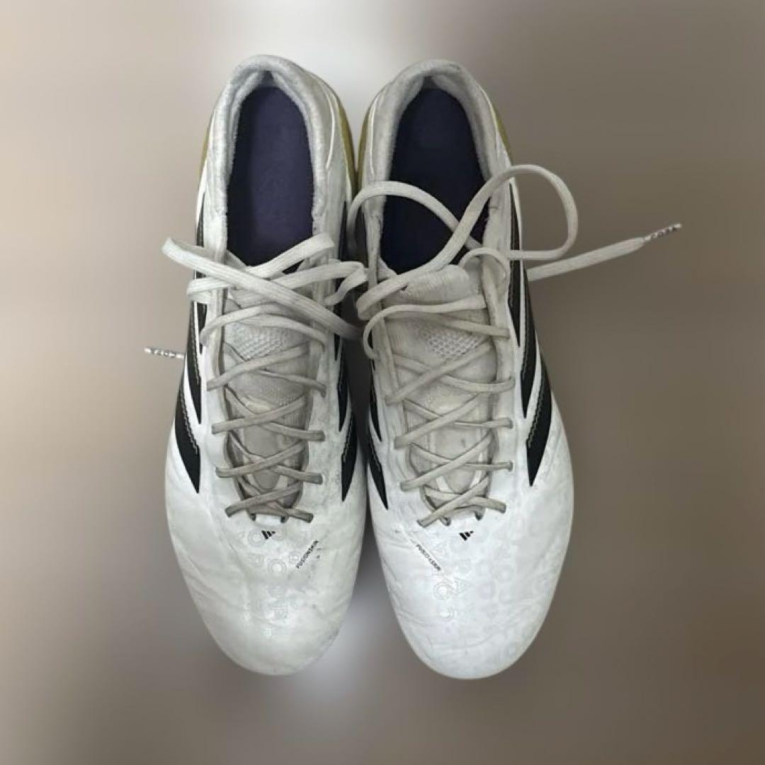 レア色　アディダス コパピュア3 エリートHG/AG ホワイト＆ゴールド28.5