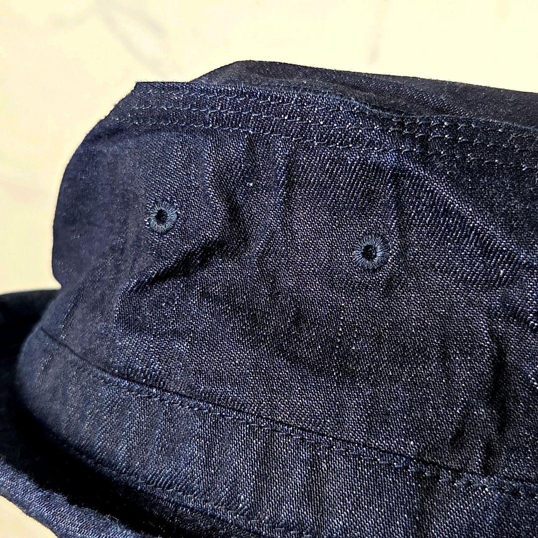 未使用級✨シュガーケーン 10ozデニム ポークパイハット インディゴ 1/2
