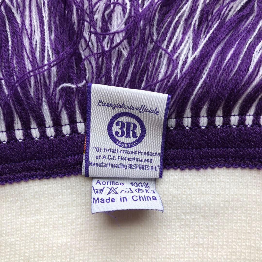 【新品未使用】セリエA　タオルマフラー　ニットマフラー　フィオレンティーナ