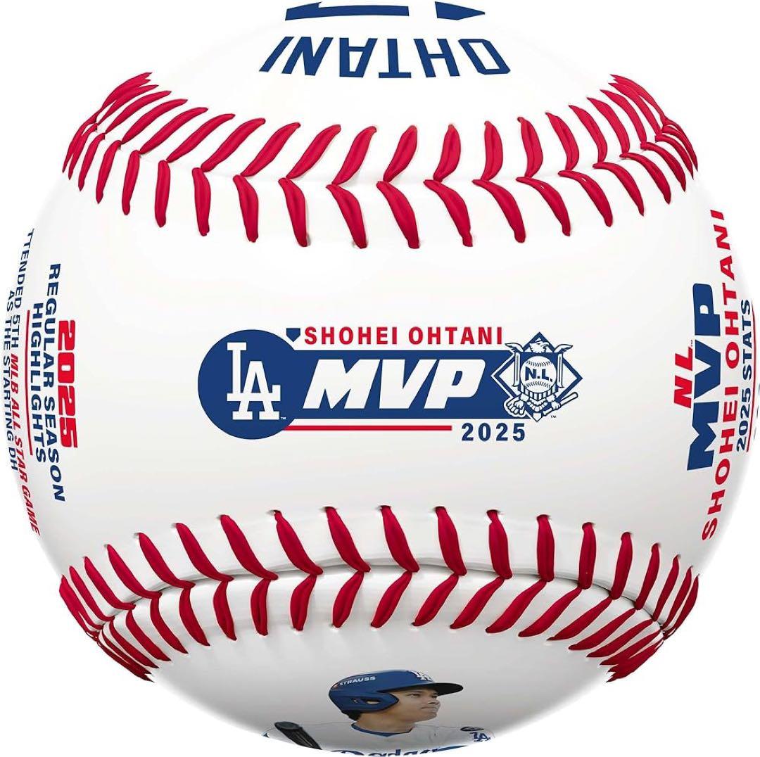 【海外限定】大谷翔平 MVP記念2025 レプリカサインボール