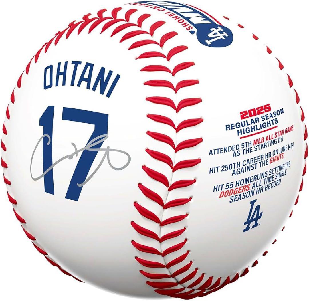 【海外限定】大谷翔平 MVP記念2025 レプリカサインボール