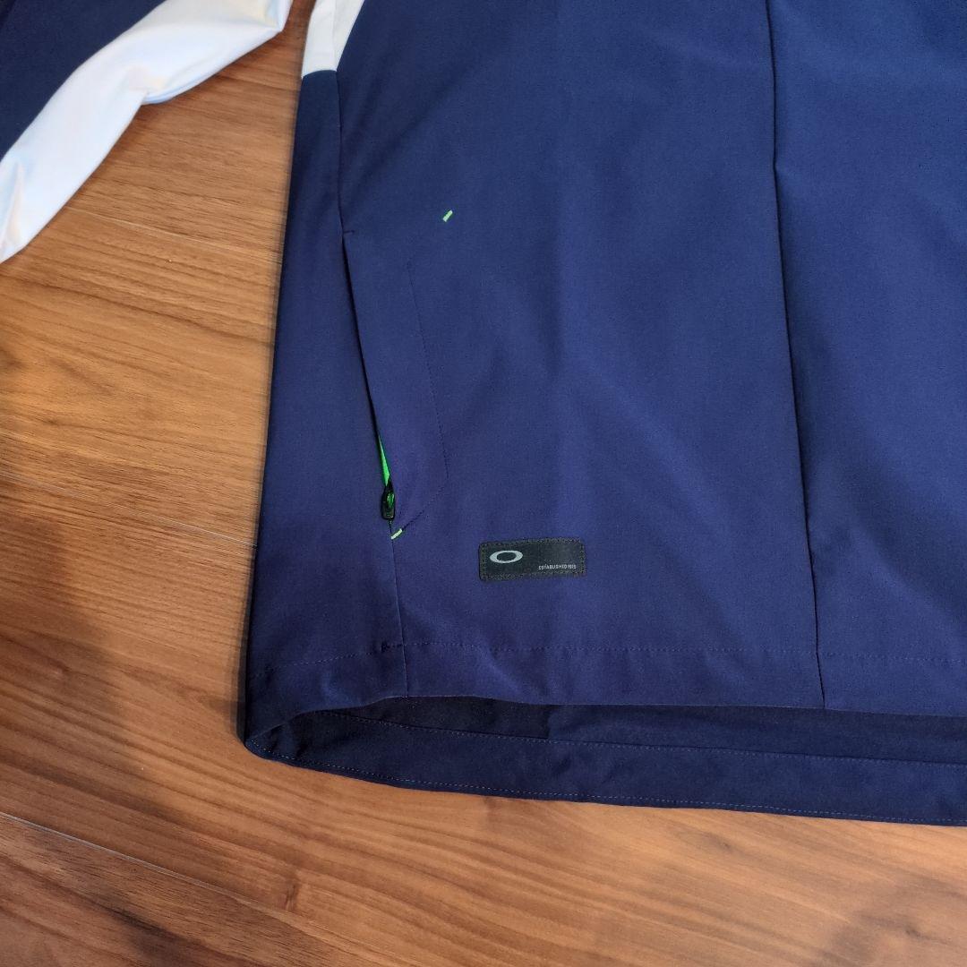 オークリー　スカル レジスタント撥水 2WAYプルオーバー ジャケットМ