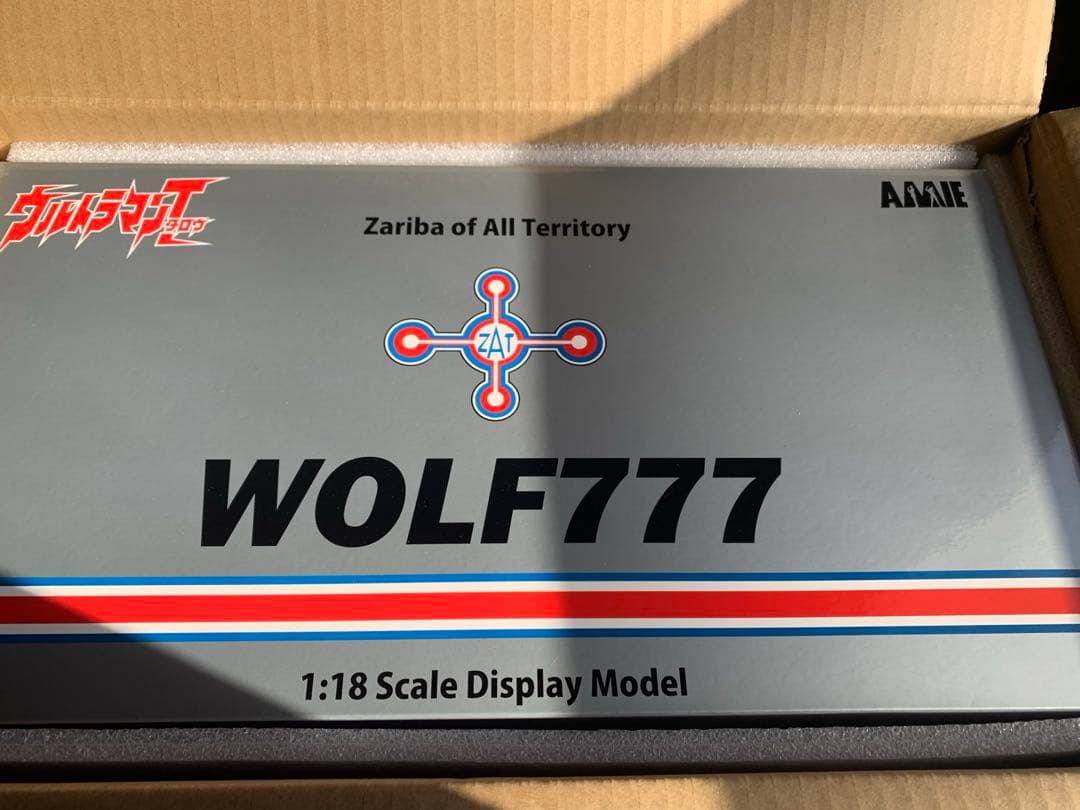 新品の現状品　amie 1/18 WORF777 新品ジャンク　ウルトラマンタロ