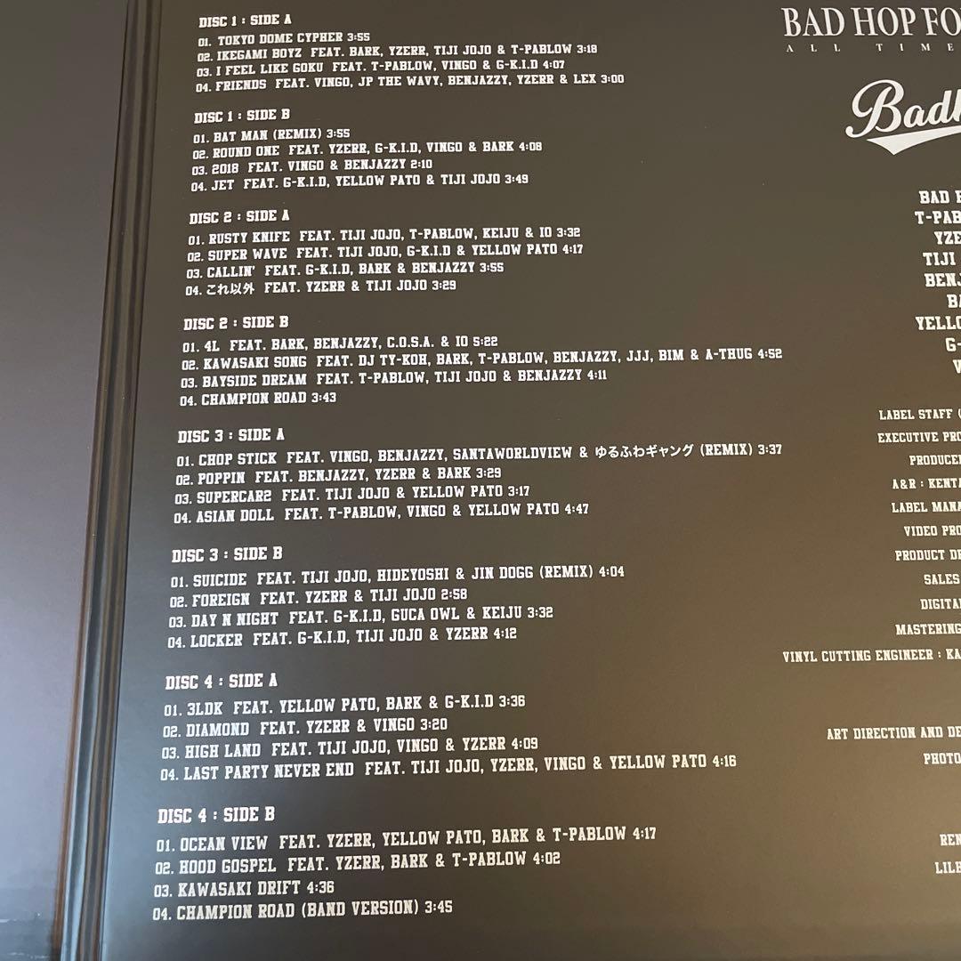 Badhop BAD HOP FOREVER レコード盤