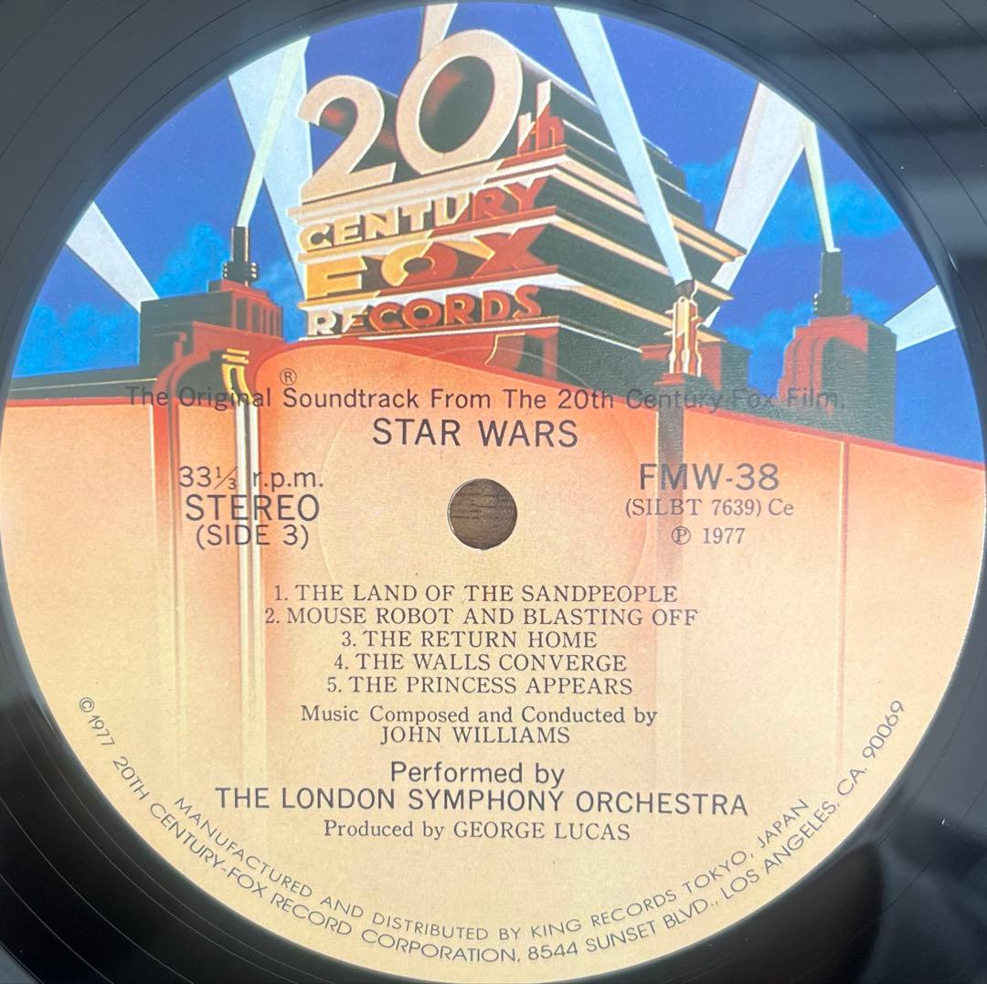 【2LP/帯付】John Williams / Star Wars