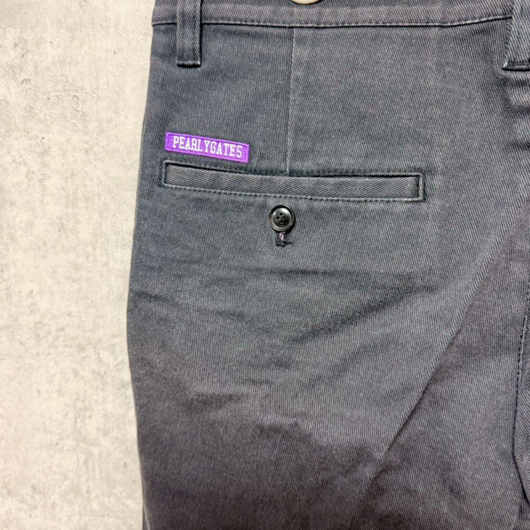 ✴️パーリーゲイツ　ハーフパンツ　ゴルフパンツ　ストレッチ素材　ダークグレー　М