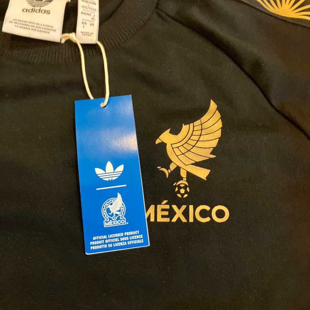 アディダス　adidas メキシコ代表 ゴールドTシャツ