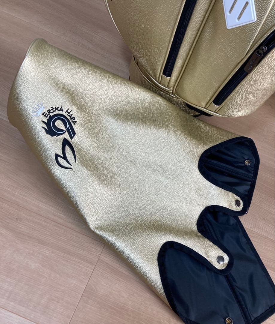 新品 パーリーゲイツ マスターバニー 【原プロアイコン】キャディバッグ 金