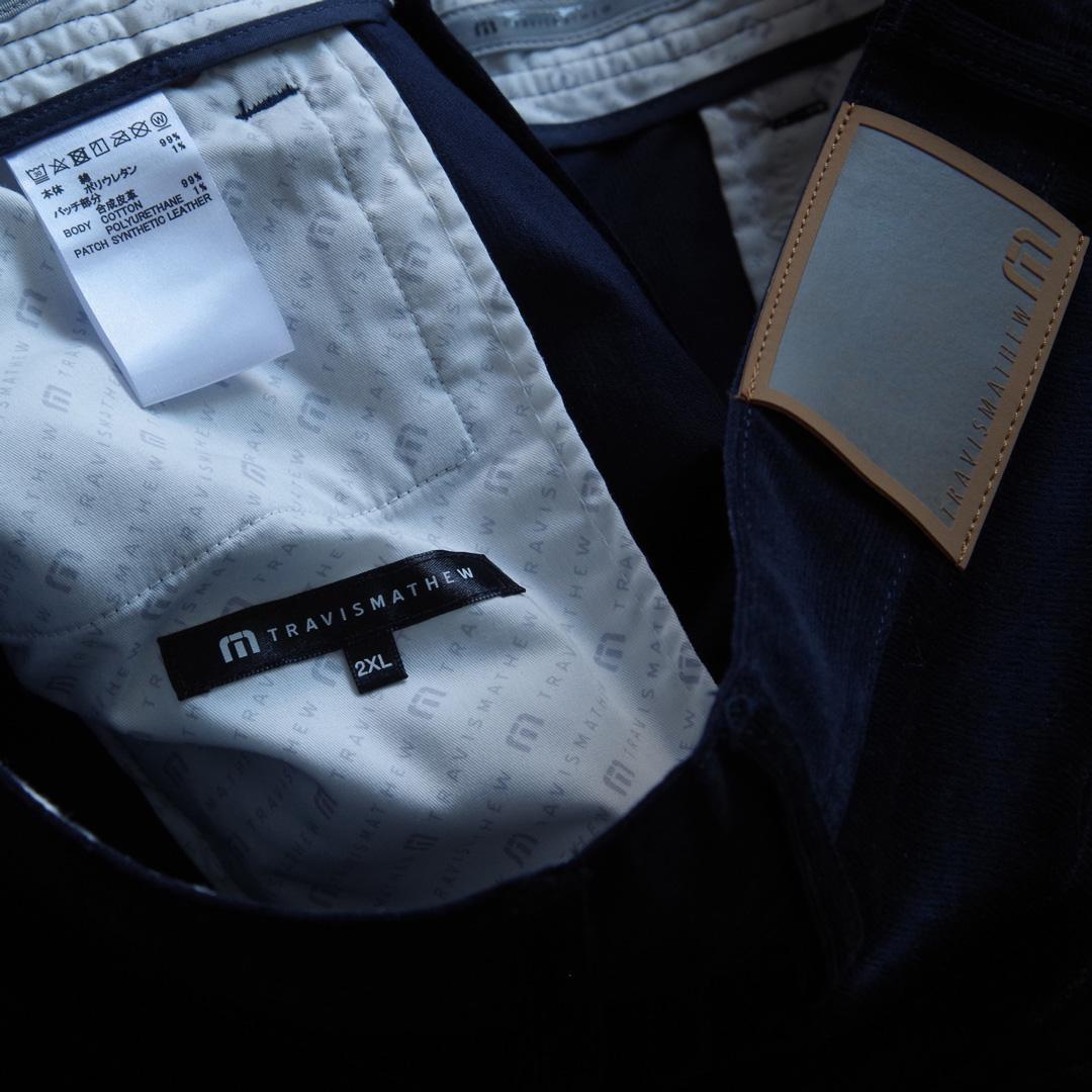【新品未使用】トラビスマシュー　コーデュロイ ゴルフパンツ 2XLサイズ