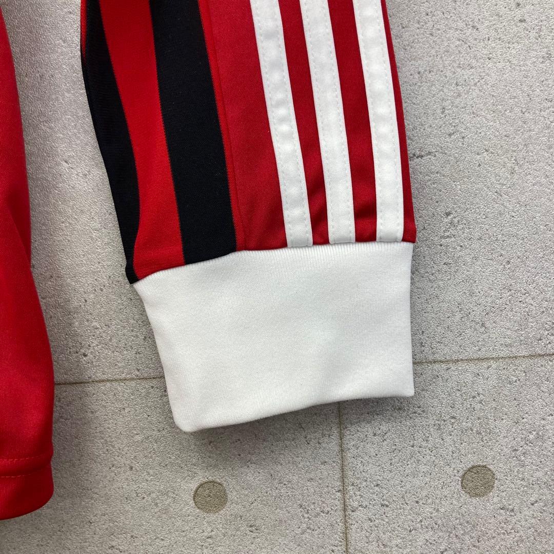 adidas アディダス イブラヒモビッチ ユニフォーム 長袖 M 赤黒白