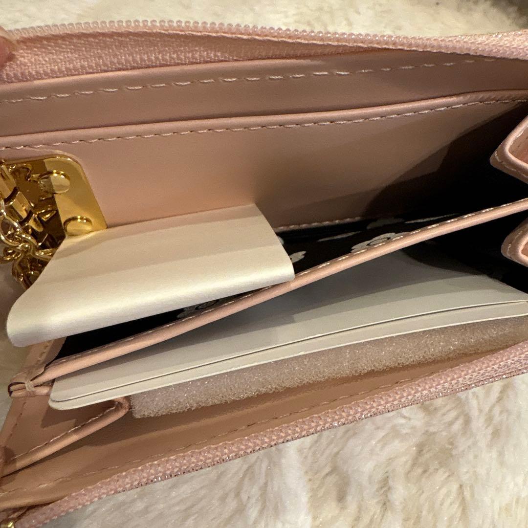 ⭐︎新品　マリークワント　 キーケース箱付き　ラメフィルムマルチキーケース