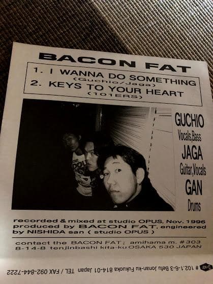 THE RAWTERS/BACON FAT（EP）