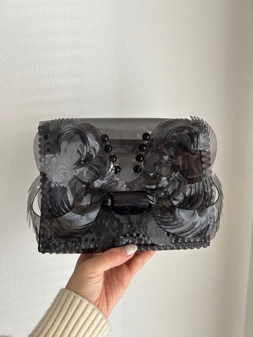 Mame Kurogouchi PVCチェーン ショルダー バッグ