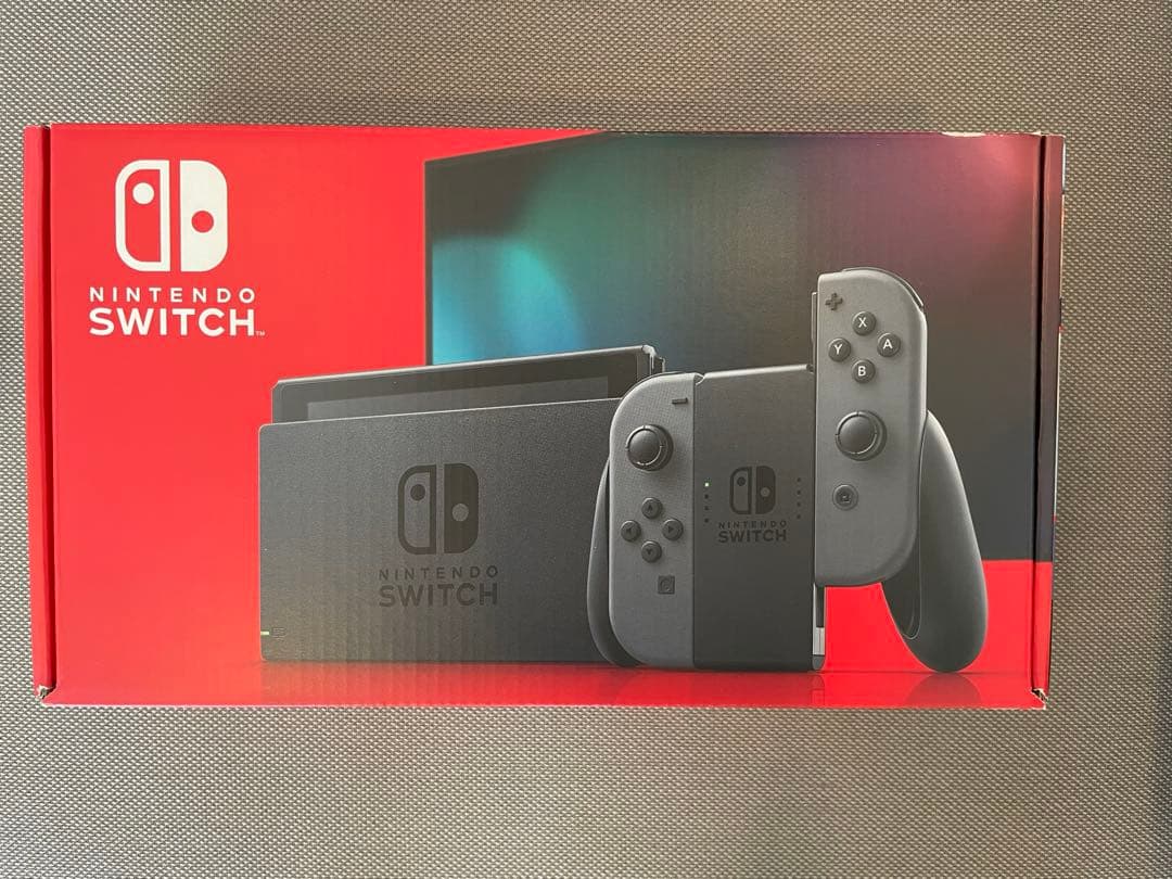 Nintendo Switch グレー本体セット　マイクロSD256GB付き