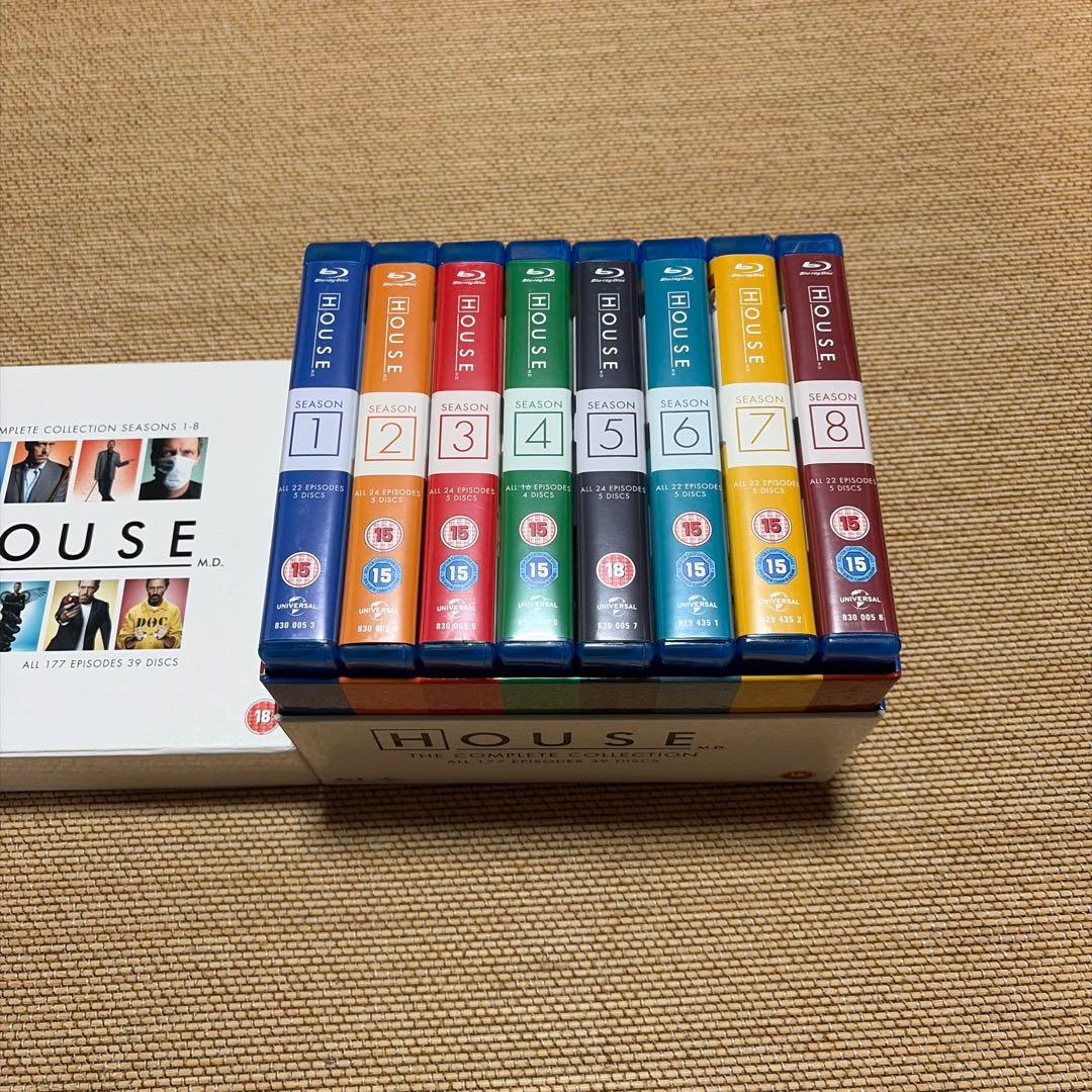 Dr.HOUSE ドクターハウス コンプリート Blu-ray BOX 39枚組