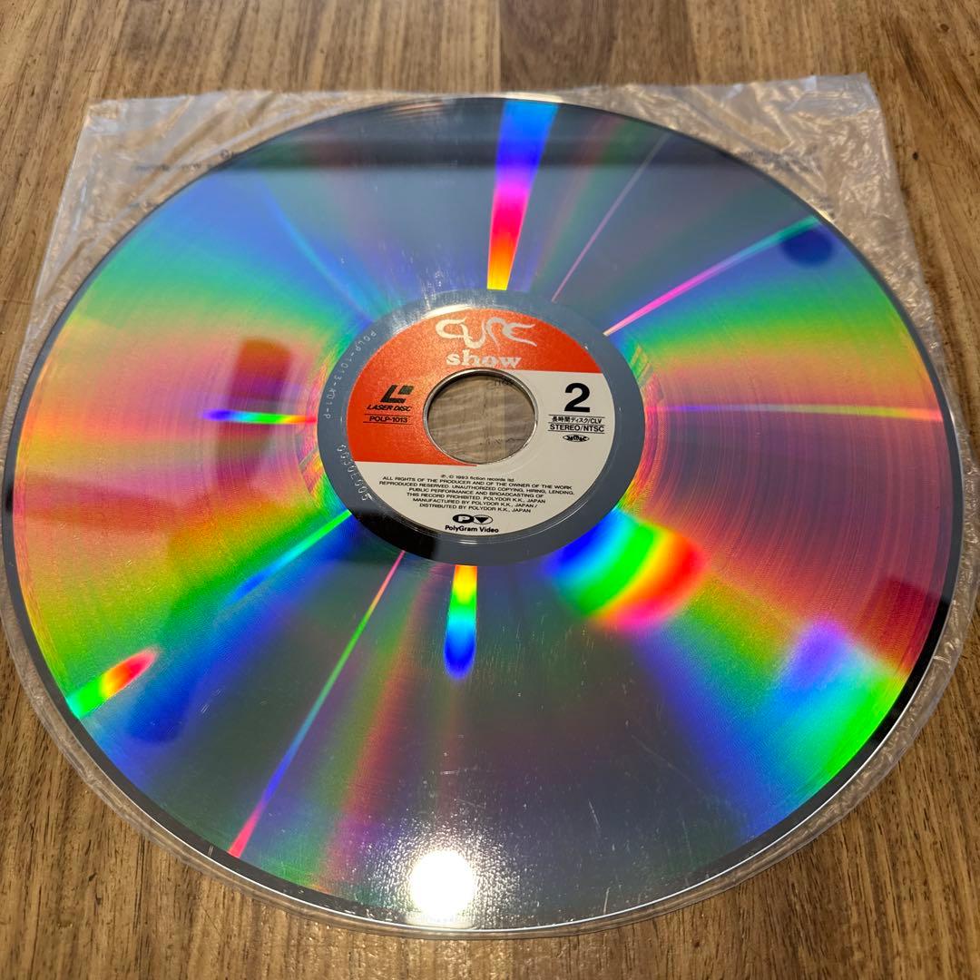 レア！「Show」日本盤2枚組LD ザ・キュアー