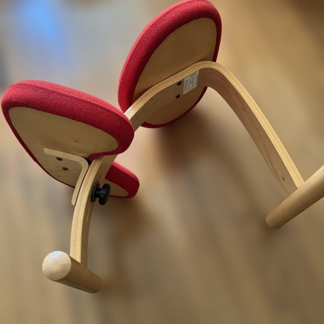 正規品　バランスラボ バランスチェア バランスイージー レッド