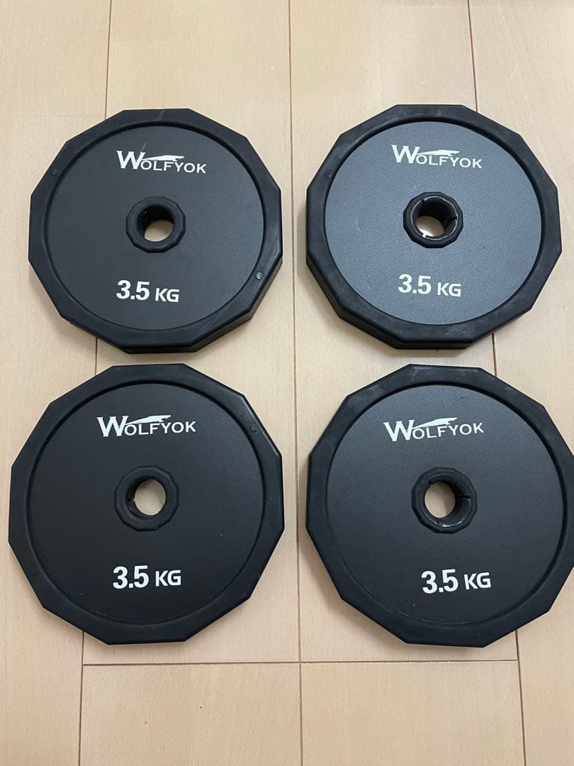 【けいポン】【Wolfyok（ウルフヨック）】ダンベル 可変式 40kg