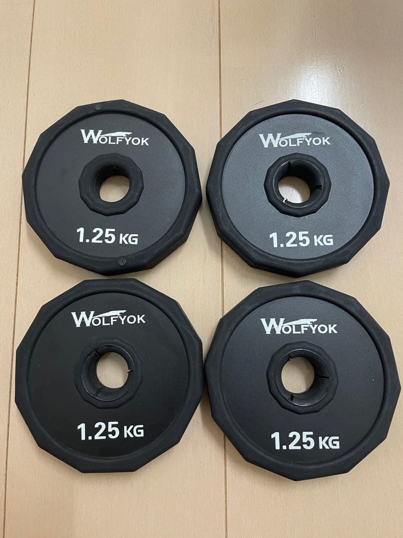 【けいポン】【Wolfyok（ウルフヨック）】ダンベル 可変式 40kg