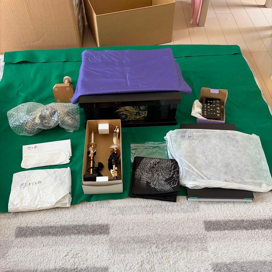 五月人形 人形のたていわ