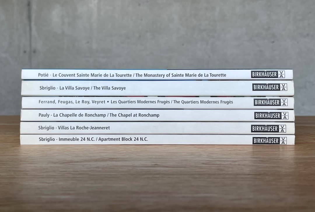 稀少　コルビュジエ Le Corbusier Birkhauser 6冊